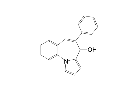 (+-)-4-Hydroxy-5-phenyl-4H-pyrrolo[1,2-a][1]benzepine
