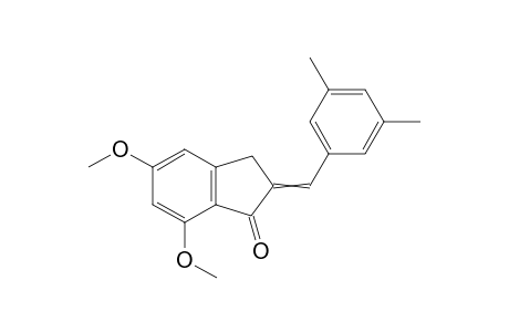 2-(3,5-Dimethylbenzyliden)-2,3-dihydro-5,7-dimethoxy-1H-inden-1-one