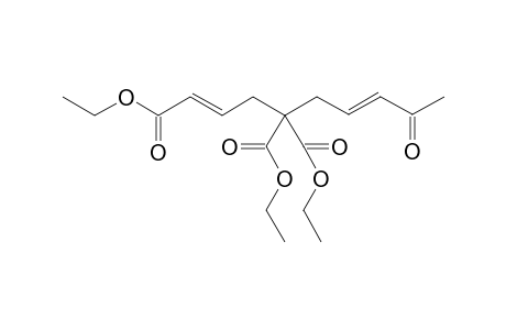 Ethyl 5,5-Bis(ethoxtcarbonyl)-9-oxodeca-2,7-dienoate