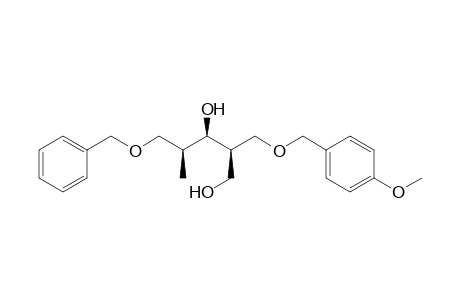 (2s,3r,4r)-1-benzyloxy-3-hydroxy-4-hydroxymethyl-5-(4-methoxybenzyloxy-2-methylpentane