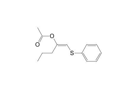 1-Penten-2-ol, 1-(phenylthio)-, acetate, (E)-