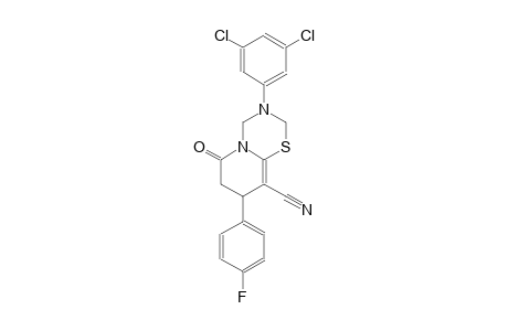 2H,6H-pyrido[2,1-b][1,3,5]thiadiazine-9-carbonitrile, 3-(3,5-dichlorophenyl)-8-(4-fluorophenyl)-3,4,7,8-tetrahydro-6-oxo-