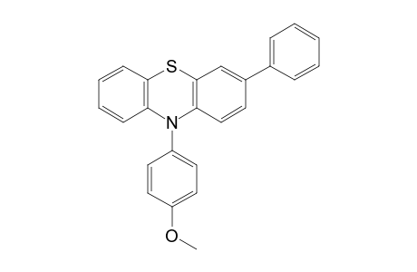 10-(4-Methoxyphenyl)-3-phenyl-10H-phenothiazine