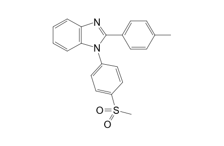 1-(4-(methylsulfonyl)phenyl)-2-p-tolyl-1H-benzo[d]imidazole