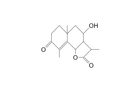 8a-Hydroxy-3-oxo-11b,6,7aH-eudesm-4-en-6,12-olide