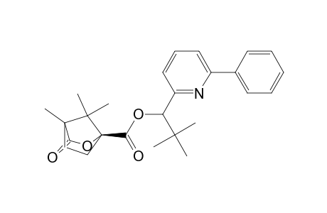 S-2,2-Dimethyl-1- (6-phenylpyridin-2-yl)propyl camphanate