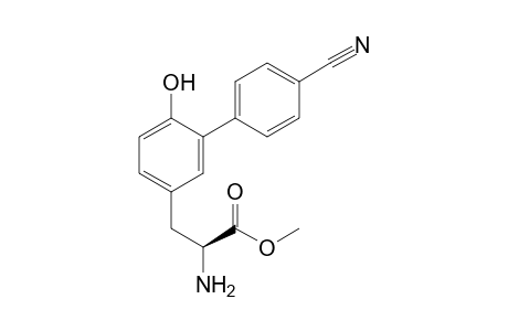 (S)-Methyl 2-Amino-3-(4'-cyano-6-hydroxybiphenyl-3-yl)propanoate