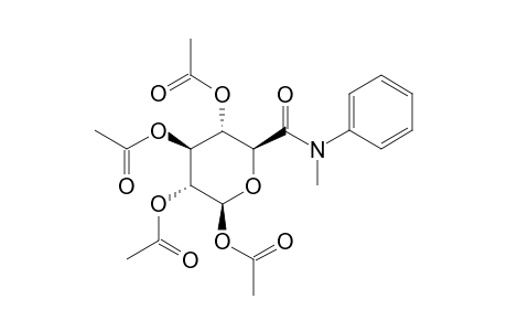 1,2,3,4-TETRA-O-ACETYL-BETA-D-GLUCOPYRANURON-N-METHYL-N-PHENYLAMIDE