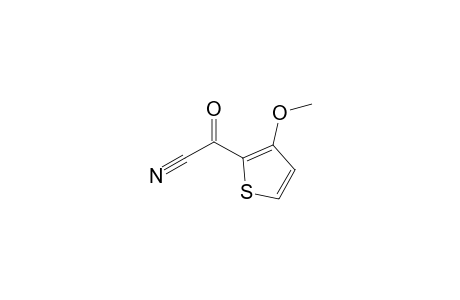 2-Thiopheneacetonitrile, 3-methoxy-.alpha.-oxo-