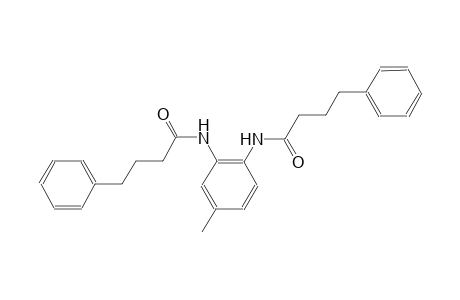 N-{4-methyl-2-[(4-phenylbutanoyl)amino]phenyl}-4-phenylbutanamide