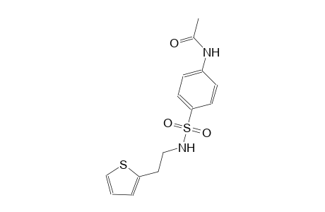 acetamide, N-[4-[[[2-(2-thienyl)ethyl]amino]sulfonyl]phenyl]-