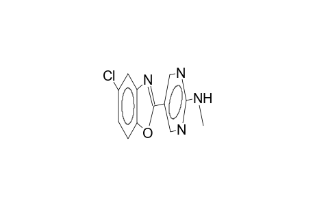 N-[5-(5-chloro-1,3-benzoxazol-2-yl)-2-pyrimidinyl]-N-methylamine