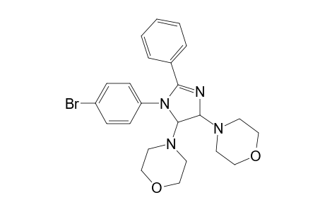 Morpholine, 4,4'-[1-(4-bromophenyl)-4,5-dihydro-2-phenyl-1H-imidazole-4,5-diyl]bi s-