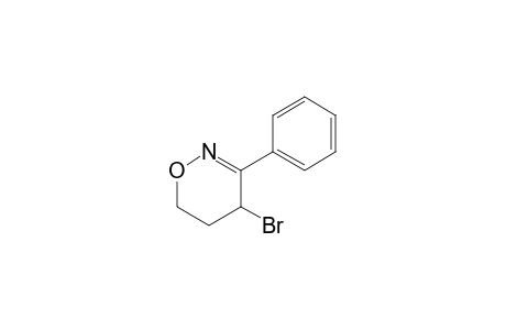 4-Bromo-3-phenyl-5,6-dihydro-4H-(1,2)-oxazine