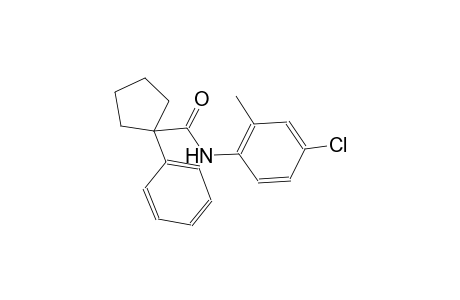 N-(4-chloro-2-methylphenyl)-1-phenylcyclopentanecarboxamide