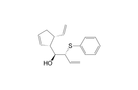 (1S,2R)-1-[(1R,5R)-5-ethenyl-1-cyclopent-2-enyl]-2-(phenylthio)-3-buten-1-ol