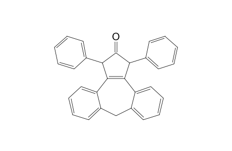 1,2,3,8-Tetrahydro-1,3-diphenyl-2-dibenz[e,h]azulenone