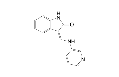 (3Z)-3-[(3-pyridinylamino)methylene]-1,3-dihydro-2H-indol-2-one