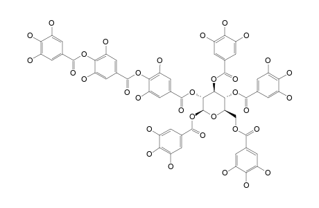 2-O-TRIGALLOYL-1,3,4,6-TETRAKIS-O-GALLOYL-D-GLUCOPYRANOSE