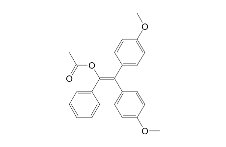 Benzenemethanol, .alpha.-[bis(4-methoxyphenyl)methylene]-, acetate