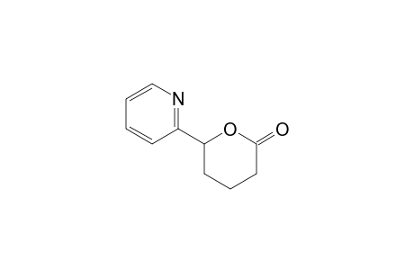 6-(Pyridin-2-yl)tetrahydropyran-2-one