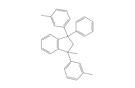 1,3-Bis(m-methylphenyl)-3-methyl-1-phenylindane