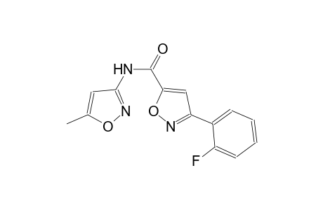 5-isoxazolecarboxamide, 3-(2-fluorophenyl)-N-(5-methyl-3-isoxazolyl)-