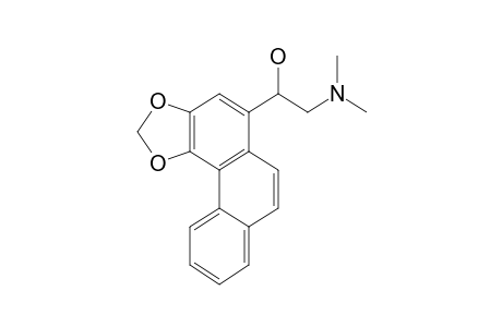2-dimethylamino-1-naphtho[2,1-g][1,3]benzodioxol-5-ylethanol