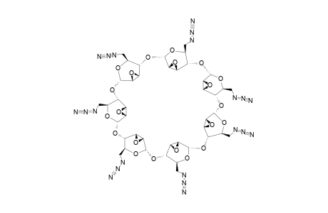 HEPTAKIS-(2,3-ANHYDRO-6-AZIDO-6-DEOXY)-BETA-CYCLOMANNIN