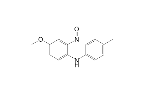 N-[p-Methylphenyl]-2-nitroso-4-methoxyaniline