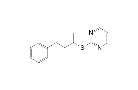 (rac)-2-(4-Phenylbutan-2-ylthio)pyrimidine
