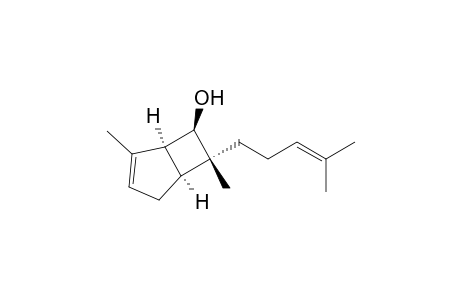 Bicyclo[3.2.0]hept-3-en-6-ol, 4,7-dimethyl-7-(4-methyl-3-pentenyl)-, (1.alpha.,5.alpha.,6.beta.,7.alpha.)-