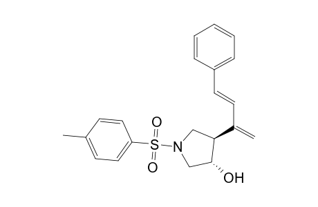 (3S,4R)-4-(1-Methylene-3-phenyl-2-propenyl)-1-[(4-methylphenyl)sulfonyl]-3-pyrrolidinol