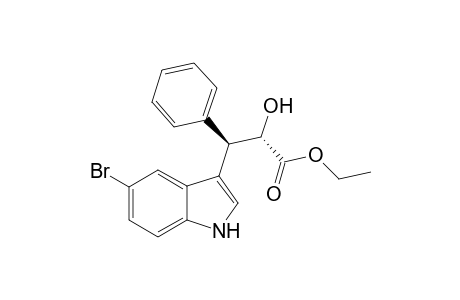 (2S,3R)-3-(5-Bromo-1H-indol-3-yl)-2-hydroxy-3-phenyl-propionic acid ethyl ester