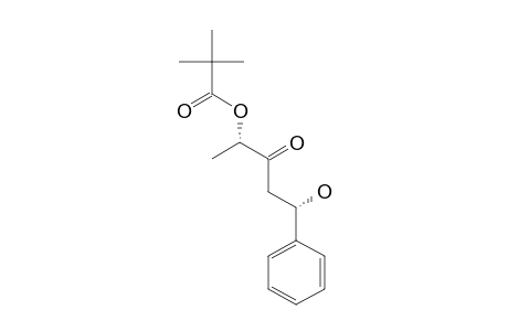 (1-S,4-S)-1-HYDROXY-1-PHENYL-4-[(2,2-DIMETHYLPROPANOYL)-OXY]-3-PENTANOATE