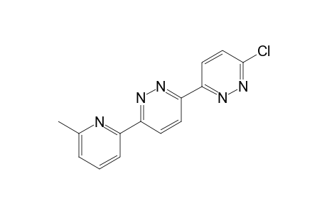 6-(6-Methylpyridin-2-yl)-6'-chloro-3,3'-bipyridazine