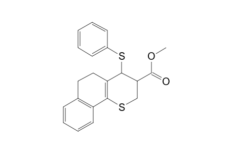 3,4,5,6-Tetrahydro-4-phenylthio-3-methoxycarbonyl-2H-naphtho[1,2-b]thiopyran