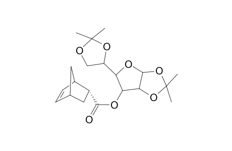 2,3-(Isopropylidenedioxy)-5-(2',2'-dimethyl-1',3'-dioxalan-4'-yl)tetrahydrofuran-4-yl (R)-bicyclo[2.2.1]hept-5-en-2-carboxylate