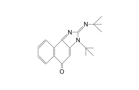 3-tert-Butyl-2-tert-butylimino-3,5-dihydro-2H-naphth(1,2-D)imidazol-5-one