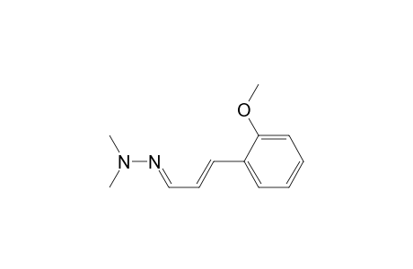 (E)-3-(2-Methoxyphenyl)propenal N,N-Dimethyl-hydrazone