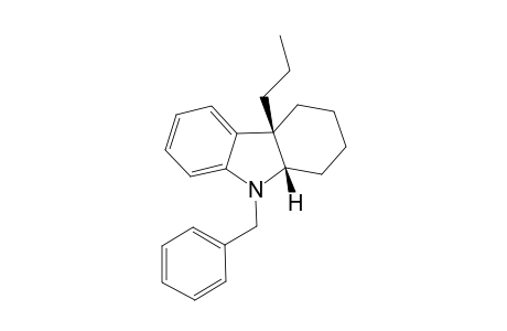 (4aS,9aS)-9-benzyl-4a-propyl-2,3,4,4a,9,9a-hexahydro-1H-carbazole