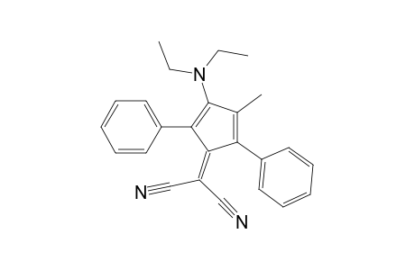 Propanedinitrile, [3-(diethylamino)-4-methyl-2,5-diphenyl-2,4-cyclopentadien-1-ylidene]-