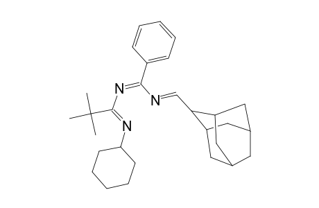 6-(ADAMANTAN-2-YLIDENE)-2-TERT.-BUTYL-1-CYCLOHEXYL-4-PHENYL-1,3,5-TRIAZAHEXA-1,3,5-TRIENE