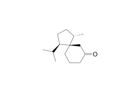 Spiro[4.5]decan-7-one, 1-methyl-4-(1-methylethyl)-, (1.alpha.,4.alpha.,5.alpha.)-(.+-.)-