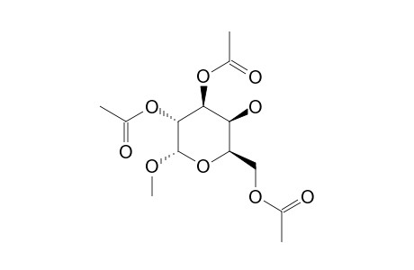 METHYL-2,3,6-TRI-O-ACETYL-ALPHA-D-GALACTOPYRANOSIDE