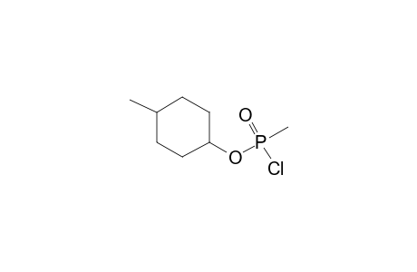 4-Methylcyclohexyl methyllphosphonochloridate