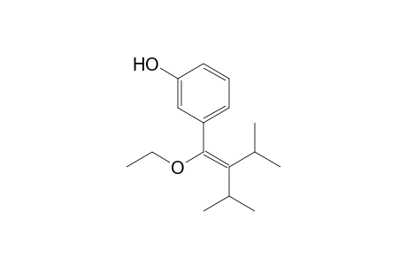 1-Ethoxy-1-(3-hydroxyphenyl)-2,2-diisopropylethylene