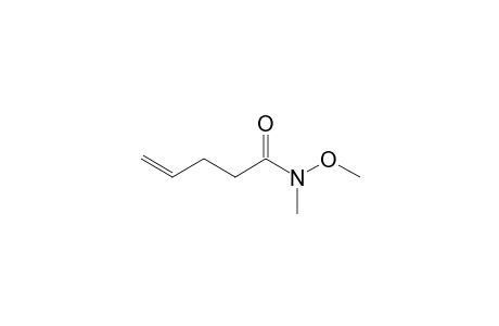N-Methoxy-N-methylpent-4-enamide