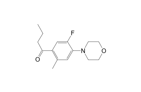 1-(5-Fluoro-2-methyl-4-morpholin-4-yl-phenyl)-butan-1-one