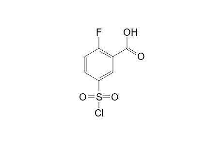 5-Chlorosulfonyl-2-fluoro-benzoic acid